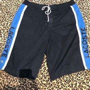 Men’s Lacoste swim trunks
